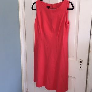Talbots coral dress